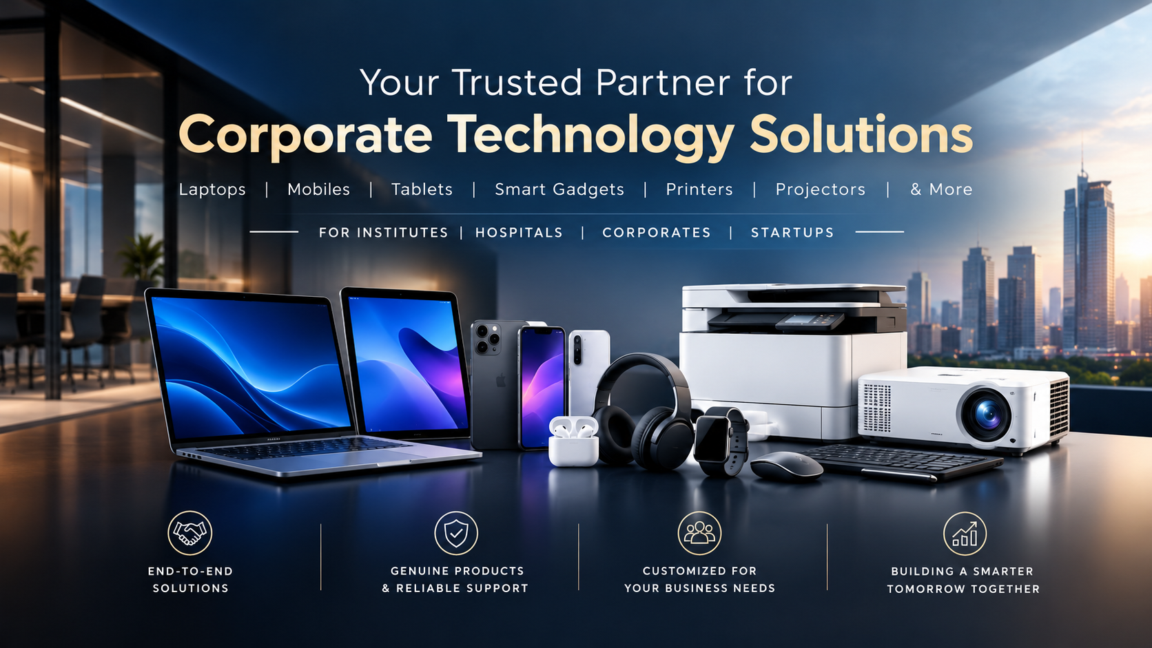 Smart Technology. Stronger Businesses. — Epson & HP Printers and Projectors